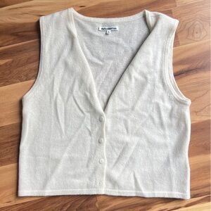 Reformation Recycled Cashmere Sweater Tank